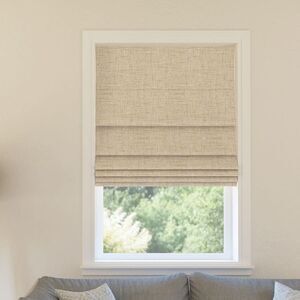 Open Box - Sun Zero - 29"x64" Sun Zero Somerton Textured 100% Blackout C Taupe